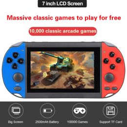 Players X7/X12 Builtin 10000 Games Video Game ConsoleHandheld Retro Game Player Arcade GamePlus Portable Console Audio AV Output