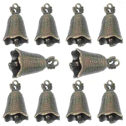 Party Supplies 10 Pcs Dragon Bell Accessories Wind Chime Craft Bells During Decorative Ornament Chimes