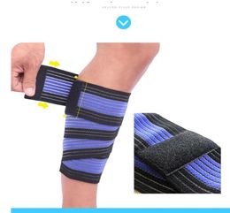 Resistance Bands Multi Purpose 90cm Fitness Sports Shin Guard Leg Protection Bandage Belt Band Kneepad For Men Women2334043