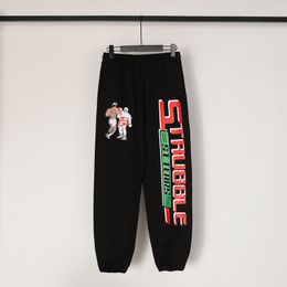 Vintage Sweatpants for Men Women Best Quality Jogger Drawstring Pants Print Trousers Streetwear