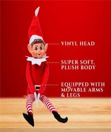 Red Christmas Elves Doll Merry Christmas Decorations For Home Xmas Ornaments Navidad Party Supplies Happy New Year74280331094291