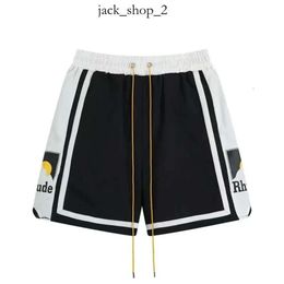 Rhude Shorts Mens Shorts Designer Shorts Beach Mesh Street Sweatpants Basketball Men Limited Swim Knee Length Elastic Waist Hip-Hop High Sports Training Shorts 556