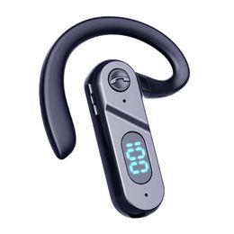 New V28 Earphone Bluetooth Earphone Business Digital Display 5.2 Sports Running Outdoor Car