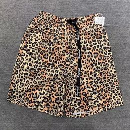 Summer Kapital Shorts Japanese Leopard Print High-quality Men Women Quick Drying Japanese Casual Sports Cargo Shorts 240417