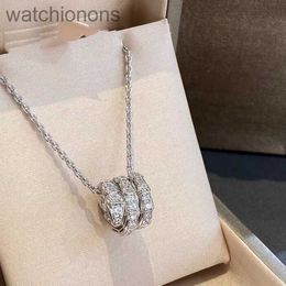 Fashion Luxury Blgarry Designer Necklace Sweet Cool Snake Shaped Snake Necklace Design Jewellery with Logo and Gift Box