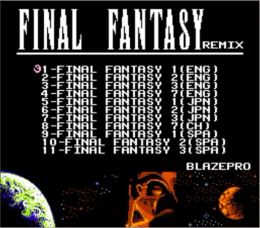 Cases FINAL FANTASY I, II, III, VII REMIX, 11in1 Game Cartridge for NES/FC Console