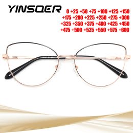 Lenses Cat Eye Glasses Frame Women's Female Eyewear Prescription Optical Eyeglasses Frames Women Antiblue Light Reading Glasses