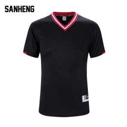 Basketball SANHENG Men's Basketball Jersey Competition Uniforms Quick Dry T Shirts Breathable Sports Clothes Custom Basketball Jerseys T309