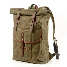 Backpack In Stock High Quality Outdoor Hiking School Laptop Bag Canvas Anti-theft