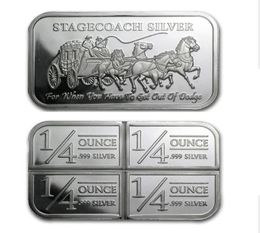 Other Arts and Crafts 1 Oz Silver Bar Series Bullion Bar Gather Stagecoach silvercolored Divisible Apmex Johnson Matthey Sunshine 2604555