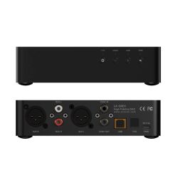 Accessories Soncoz Laqxd1 Full Balanced Usb Dac Es9038q2m with Xlr Rca Output Optical Digital to Analogue Converter Usb Opt Coax Input