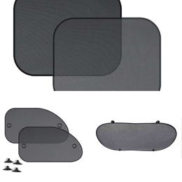 New Car Sunshade Covers Magnetic Mesh Curtain Breathable Universal Windscreen Folding Visor Reflector Windshield Auto Window Sun Shade Protector Accessories