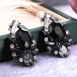 Stud Earrings Huitan Hyperbole Women Party Accessories Big Personality Lady Daily Wear Gorgeous Wedding Ear-ring Stylish Jewellery