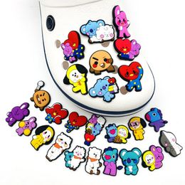 Anime charms baby girl animals wholesale childhood memories funny gift cartoon charms shoe accessories pvc decoration buckle soft rubber clog charms