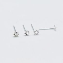 Jewelry 20pcs 925 sterling silver Nose Stud Ring Tiny Nariz Piercing Body Jewelry