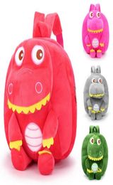 New Cool Dinosaur Plush Backpacks For Boys Dolls Stuffed Toys Soft Children Backpack Mochila School Bags2416079