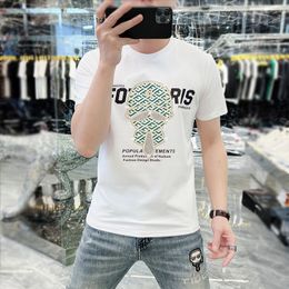 Summer tee Designers Mens women T shirts High Street Fashion leisure loose O-neck Cottons print Luxurys trend Lovers tops Clothing