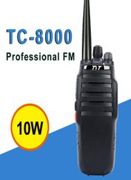 10W walkie talkie TYT TC8000 3600mAh 10km Portable two way radio single band VHF 134174 or UHF 400520MHz4208920