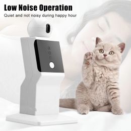 Control Cat Laser Toy Automatic Random Moving Interactive Laser Cat Toy for Indoor Cats Pet Red Dot Exercising Smart Laser Toy