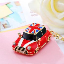 Keychains Car Styling Keychain Key Ring Holder Pendant Fob For Mini Cooper