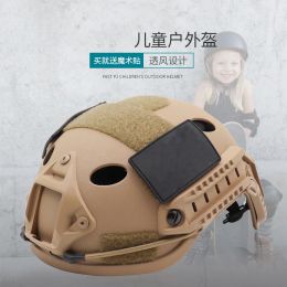 Pads Children Tactical Camouflage Suit Special Forces Combat Uniform Kids Outdoor Military Training Vest Gloves Knee Pads Goggles Hat