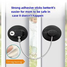 FQ3-1 Child safety lock ABS+Zinc Alloy Multifunctional baby protection Refrigerator Locks Drawer Locks Window Limiters Toddler supplies wholesale Locks&Latches