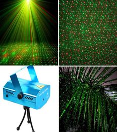 Holiday Lighting Laser 150MW Outdoor Stage Projector Red Green Light Rotated Moving for Music Disco DJ Party included tripod7898523