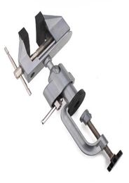 High Quality 1PCS DIY Hand Tool Mini Universal Bench Vice Fixed Clamp Table Vise 360 Degree Rotary Vise3568226