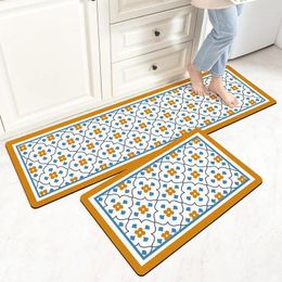 Carpets Kitchen Rugs Runner Mat Non Slip Floor Anti Fatigue - Oil Proof And Waterproof Mats Standing PVC Carpet