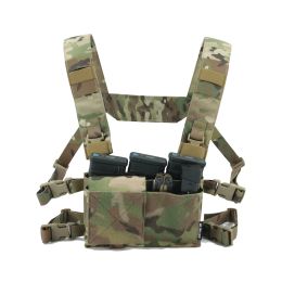 Bags AFGCR002 ApeForceGear Micro Fight MK3 Chest Rig Tactical Airsoft Camo Multicam Milsim Airsoft Wargame Military