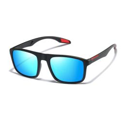 Sunglasses Fashion Polarized Square Sunglasses Unisex Sports Driving Durable Luxury Brand Design UV400 Mirror Sun Glasses With Metal Hinge