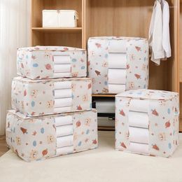 Storage Bags Ins Large Bag Quilt Winter Clothes Water-proof Closet T-shirts Holder Pillow Jeans Blanket Sweater Foldable