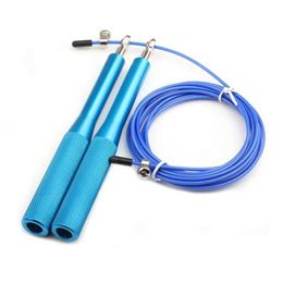 Jump Ropes Speed Jump Rope Crossfit Fitness Equipment for Boys and Girls Steel Wire Bearing Adjustable Fitness Training Tool Multipor Y240423