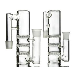 Triple Percolator Ash Catcher with 14mm14mm 18mm18mm Joint Glass Ashcatcher for Water Pipes Bong Accessories ASHP205 207274l7673596