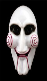 New Arrival Halloween Party Cosplay Saw Puppet Mask Masquerade Costume Billy Jigsaw Props Masks Festive Atmosphere Supplies X08031634064