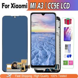 Screens AMOLED Display For Xiaomi Mi A3 MIA3 M1906F9SH Screen LCD Touch Digitizer Assembly For Xiaomi Mi CC9E MiCC9e Replacement