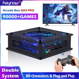 Consoles HEYNOW Amlogic S905X3 4K HD TV Video Game Player GX3 PRO EE4.6 Android 9.0 OS 90000+ Games 80+ Emulator For SS/PS1/N64/NDS/DC