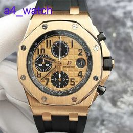 Modern AP Wrist Watch Epic Royal Oak Offshore Series Mens Watch 26470OR Date Display Timing Function 42mm Automatic Mechanical Watch