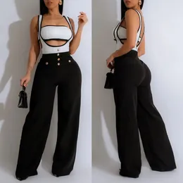 Beach Outfits For Women Bath Exits Pareo Cover Up 2024 Outlet Clothing Color Blocking Strapless Top And Camisole Jumpsuit Set