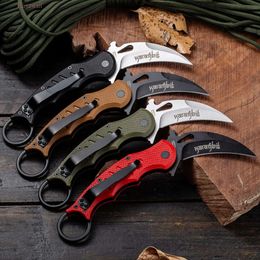 Fox Karambit 690 Knife 3655 Assisted Outdoor Camping Folding Knife Pocket Knives EDC Tool for Hiking Tactical Hand Tool Camping Tool 144