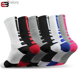 Men's Socks Mens and childrens basketball socks crew socks running towels sports yq240423