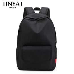 Bags TINYAT Men Male Canvas Backpack Gray Casual Rucksacks 15inch Laptop Backpacks College Student School Bag Backpack Women Mochila