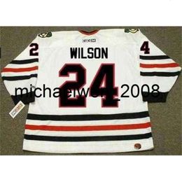 Kob Weng DOUG WILSON 1988 CCM Turn Back Home Hockey Jersey All Stitched Top-quality Custom Any Name Any Number