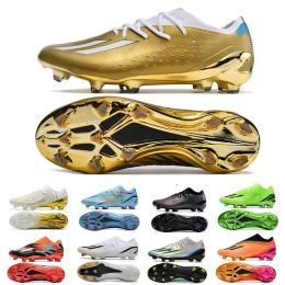 Lionel Soccer Mess Signature X Speedportal.1 FG Leyenda Performed World Cup Cleats Balon Te Adoro Mi Histori L Rihla Football Shoes For Mens Size 39 To 45