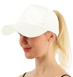 BeanieSkull Caps Glitter Baseball Cap Summer Dad Hats For Women 2021 Snapback Hip Hop Messy Sequins Shine Mesh Trucker Hat7923458