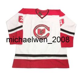 Kob Weng custom hockey jersey size XXS S-XXXL 4XL XXXXL 5XL 6XL Cleveland Barons Customized Hockey Jersey Sweater Dennis Maruk Gilles Meloche