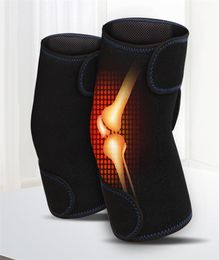 1 Pair Of Heating Knee Pads Tourmaline Thickened Protective Gear Selfwarming Men And Women Riding Cold Protection Paint Old Cold 2794366