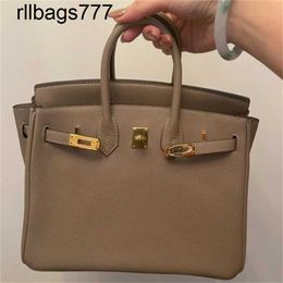Platinum Bag Cowhide Large Capacity Bag for Womens Autumn and Winter High End Handheld Bag 2024 Single Shoulder Crossbody Bag Handmade Genuine Leather
