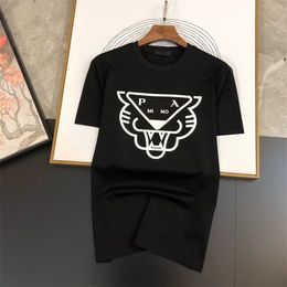 Men women Casual Print Creative t shirt Breathable TShirt Slim fit Crew Neck Short Sleeve Male Tee black white Men's T-Shirts Asian size S-5XL K-32