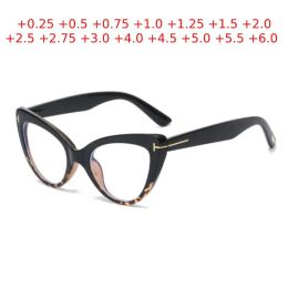 Lenses Brand Deisgner Cat Eye Reading Glasses Women Vintage Eyeglasses Hyperopia +0.25 +0.5 +1.0 +1.5 +2.0 +2.5 to +6.0